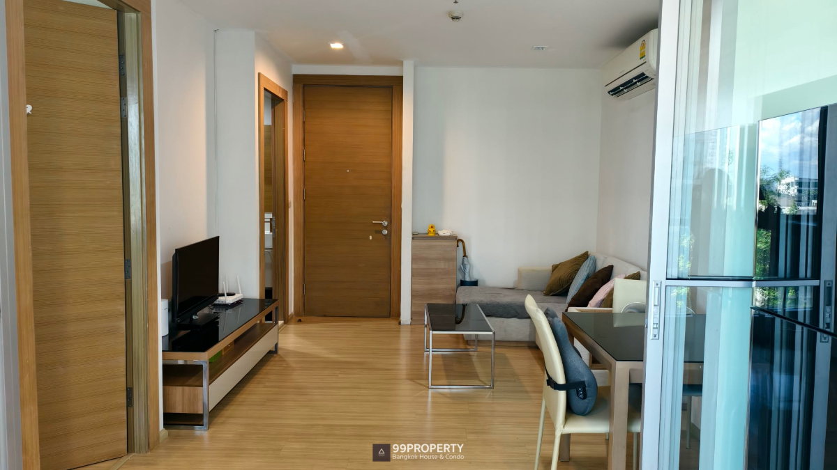 รูป ให้เช่า Rhythm Ratchada-Huaikhwang (ริธึม รัชดา-ห้วยขวาง) ห้องใหญ่ อยู่สบาย 🔰 ตกแต่งครบ พร้อมอยู่ - รูปที่ 1/27