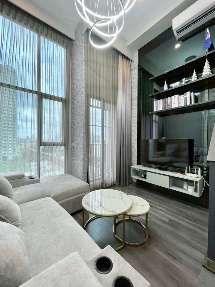 picture 🎈#PN2301_009🎈💥Urgent💥 Available September 10, 2026. Click quickly before it's gone‼️ For Rent 26k.🔥 Condo Knightsbridge Space Rama 9 - 4/18