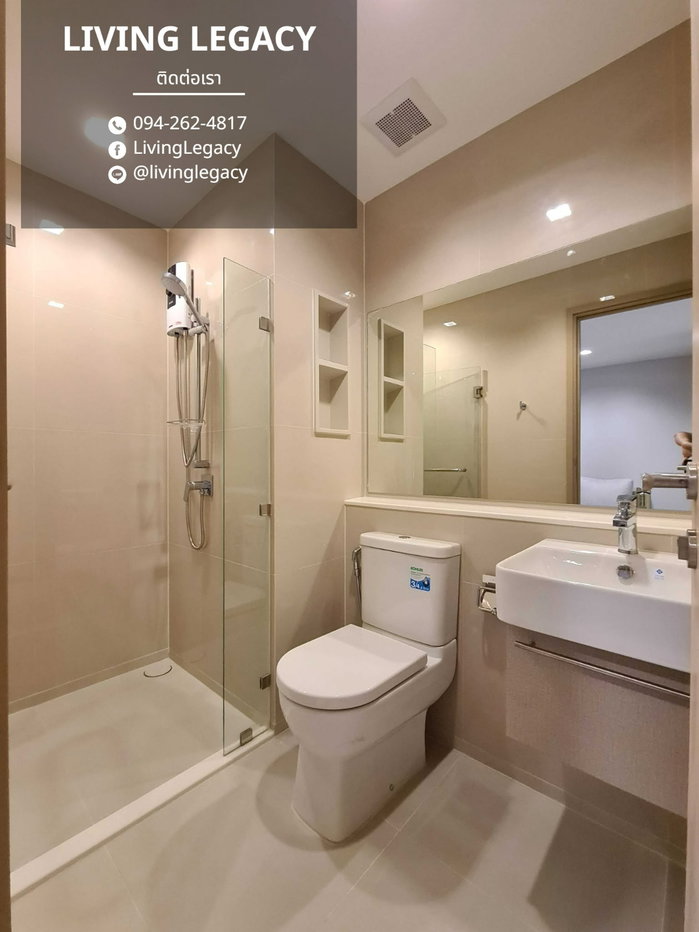 รูป TJAKTN เช่าด่วน คอนโด Life Sathorn Sierra 32 ตร.ม. | ชั้น 9 | 1 ห้องนอน | 1 ห้องน้ำ | 15,000 บาท/เดือน | LINE: @livinglegacy - รูปที่ 12/14