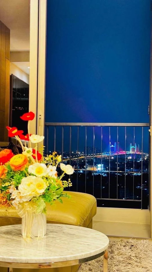 รูป 🟡ขาย คอนโด The Room Sathorn-St.Louis (เดอะ รูม สาทร-เซนต์หลุยส์) ทำเล ย่านธุรกิจสาทร กรุงเทพฯ ห้องมุม ชั้นสูง✅ วิวสวยสะพานแขวนแม่น้ำเจ้าพระยา - รูปที่ 3/10