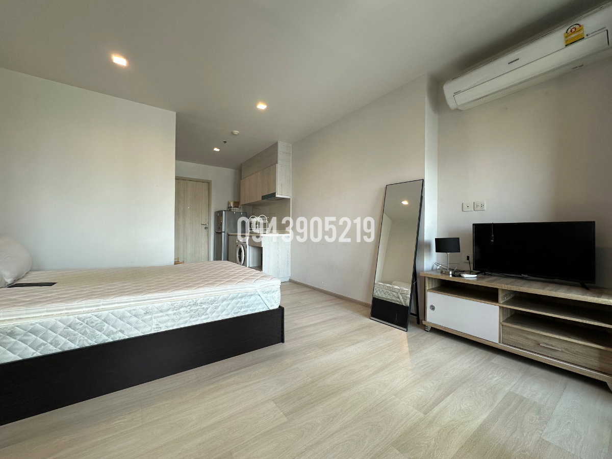 รูป Life one wireless☎️ studio 🔆only 17000/ month ‼️fully furnished ✅ - รูปที่ 6/9