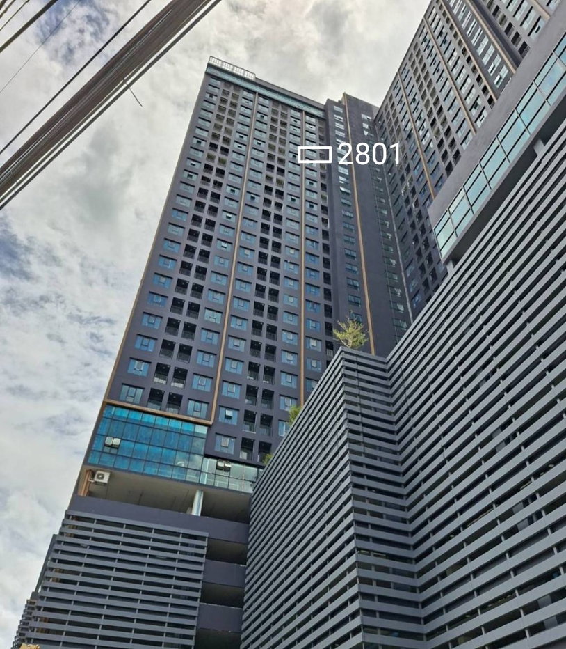 รูป ♦️ขายดาวน์ Terra 2 ตำแหน่ง 2801 ระเบียงทิศตะวันออก พท.30 ตรม.ห้องริมส่วนตัว ราคา 1.40 ลบ.บวกกำไรผู้ขาย - รูปที่ 1/4
