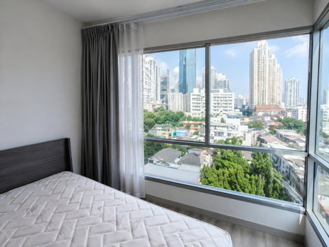 ให้เช่า คอนโด เซนทริค สาทร ใกล้ BTS เซนต์หลุยส์ (Centric Sathorn - Saint Louis) 1 ห้องนอน 36 ตรม. ชั้น 10 (ห้องมุม) line id:p.in