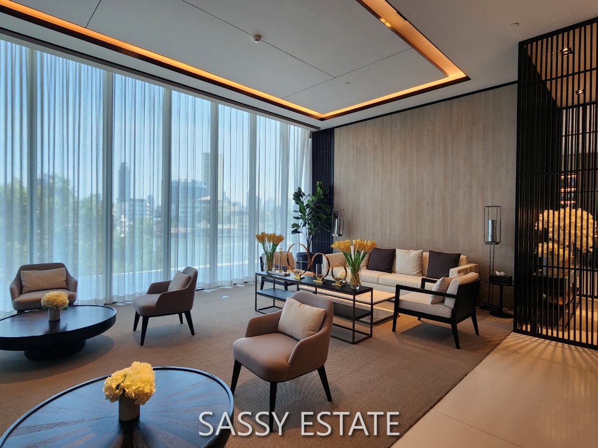 picture For sale, Banyan Tree Residences Riverside, size 85 sqm. 1 Bedroom, 2 Bathrooms, river view, high floor. - 11/12