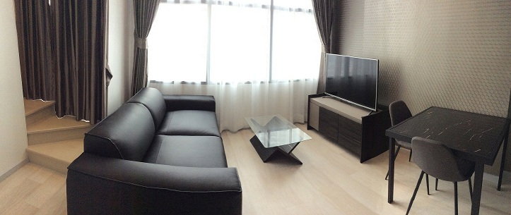 picture For Rent: Knightsbridge Prime Sathorn, Luxury Condo on Sathorn, Duplex Room, 26th Floor - 9/20