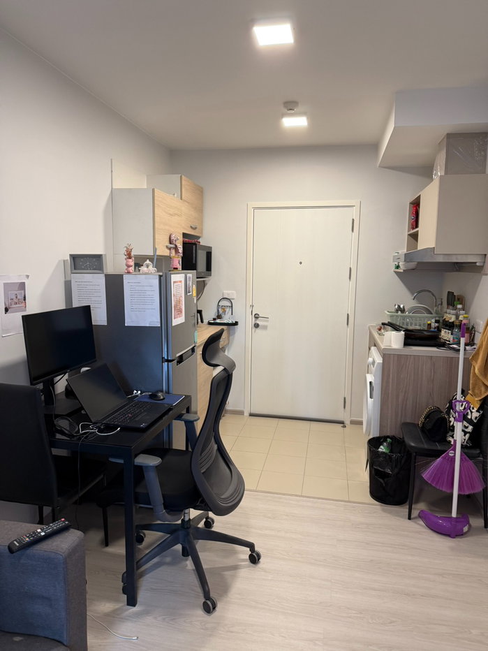 รูป 🏡 ปล่อยเช่าด่วน! Plum Condo สุขุมวิท 62 ใกล้ BTS บางจาก 550 ม. ห้องพร้อมอยู่ มีเฟอร์และเครื่องใช้ไฟฟ้า ต่อรองราคาได้ 📞 094-559-1079 - รูปที่ 3/10