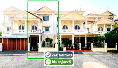 เช่าทาวน์โฮม นนทบุรี : ให้เช่า ทาวน์โฮม 3ชั้น 3ห้องนอน 3ห้องน้ำ 22.5ตร.วา มบ.คริสตัลทาวน์โฮม รัตนาธิเบศร์​ ใกล้ MRT ไทรม้า รัตนาธิเบศร์ เหมาะพักอาศัย ทำโฮมออฟฟิศ