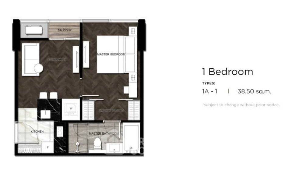 picture 70m From BTS Thong Lor | High-Floor 1-BR At The Esse Sukhumvit 36 (ID 3159954) - 19/19
