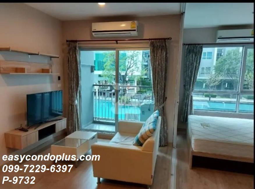 รูป 🏷 P-9732 | The Tempo Grand Sathorn - Wutthakat :  วิวสระว่ายน้ำ ทำเลดี ติด BTS วุฒากาศ 13,000 บ. | Line ID: @easycondoplus | 099-229-6397 - รูปที่ 2/4