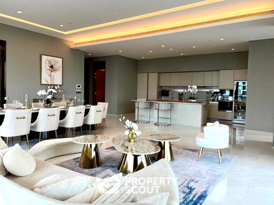 คอนโดให้เช่า : ห้องนอน 4 ห้อง ชั้น 32 The Residences at Sindhorn Kempinski Hotel Bangkok ใกล้ BTS ราชดำริ (ID 3155965)
