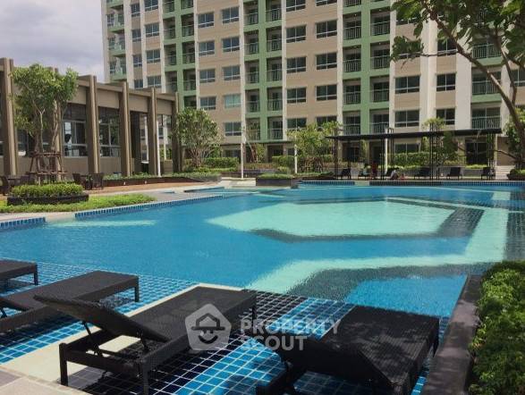 รูป ห้องนอน 1 ห้อง ชั้นสูง Lumpini Park Rama 9 Ratchada ใกล้ MRT พระราม 9 (ID 1251432) - รูปที่ 9/9