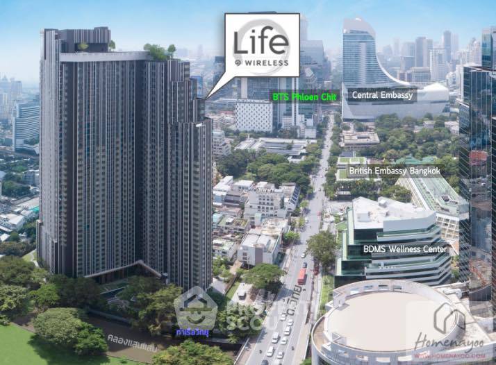 รูป คอนโด 1 ห้องนอน ชั้น 26 Life One Wireless ใกล้ BTS เพลินจิต (ID 1973199) - รูปที่ 6/14