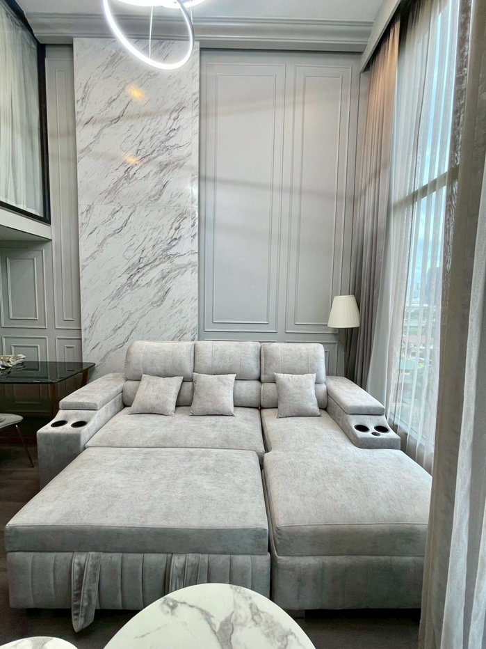 picture 🎈#PN2301_009🎈💥Urgent💥 Available September 10, 2026. Click quickly before it's gone‼️ For Rent 26k.🔥 Condo Knightsbridge Space Rama 9 - 7/18