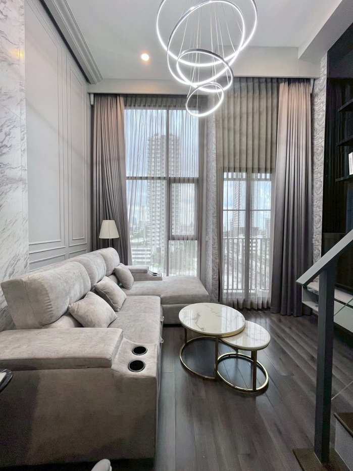 picture 🎈#PN2301_009🎈💥Urgent💥 Available September 10, 2026. Click quickly before it's gone‼️ For Rent 26k.🔥 Condo Knightsbridge Space Rama 9 - 6/18