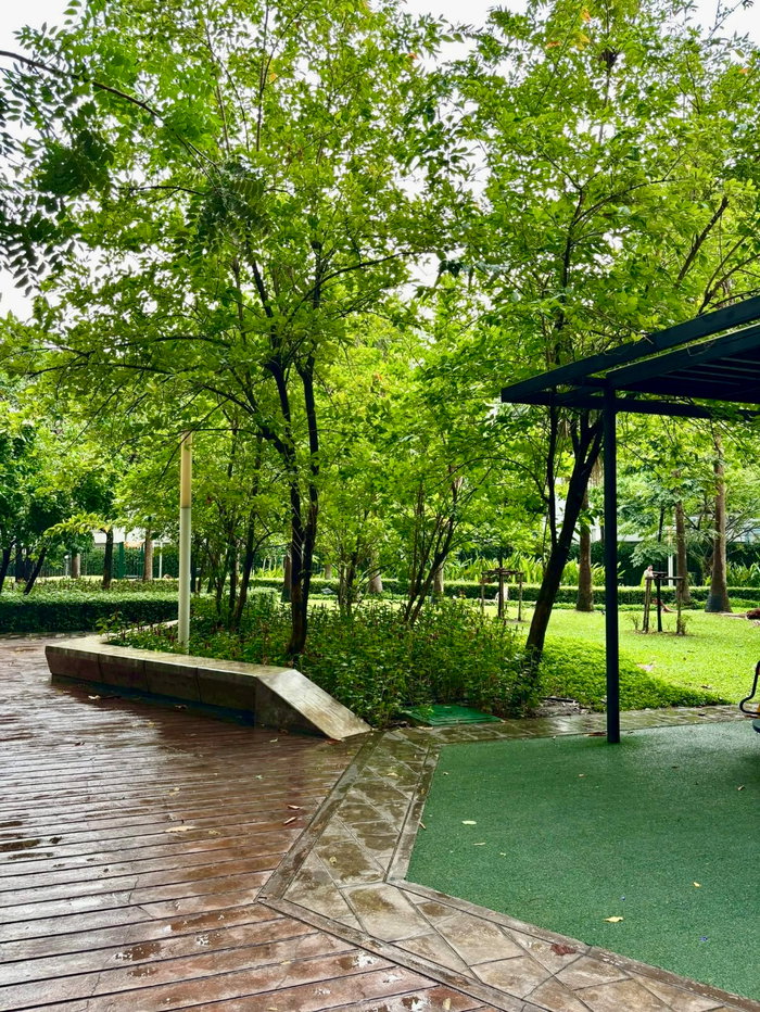 รูป ขายคอนโด Lumpini Park Rama 9–Ratchada ห้องริม ชั้นสูง วิวสวน แต่งครบ พร้อมเข้าอยู่ ใกล้ MRT พระราม 9 และ New CBD - รูปที่ 20/22