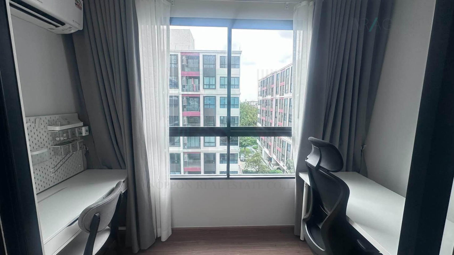 picture ð For Rent Condo NICHE MONO RAMA 9 Building B, Floor 6,1 BED PLUS, Room size 35 sqm - 7/8
