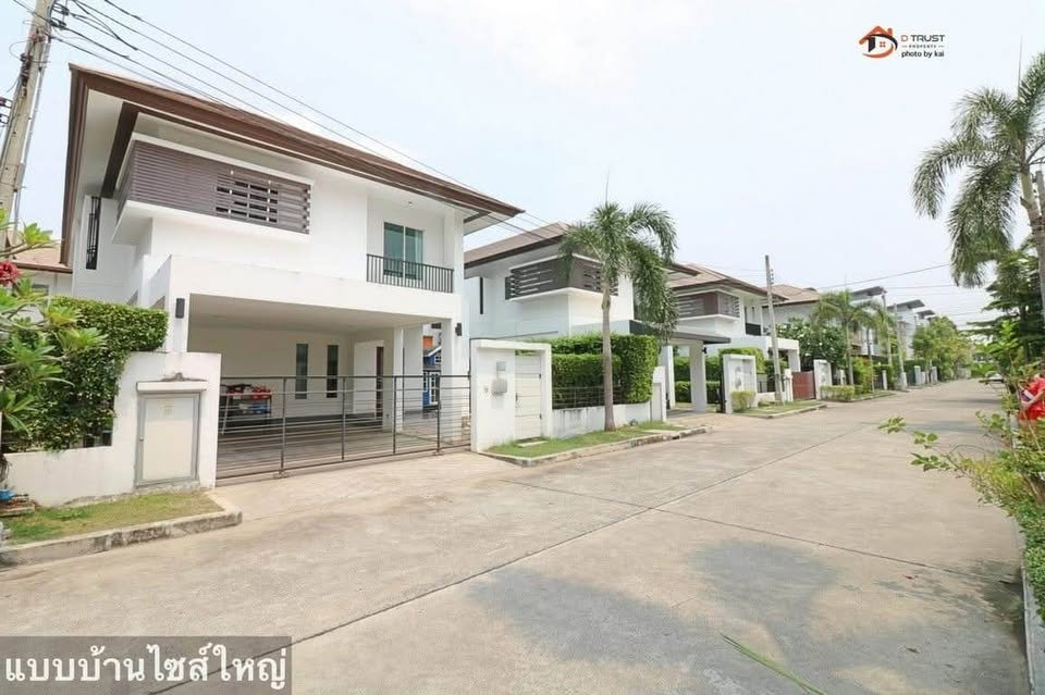รูป ให้เช่า บ้านเดี่ยว Nirvana Beyond Lite Rama 9 กรุงเทพกรีฑา 32 ใกล้ Airport Rail Link บ้านทับช้าง พร้อมเฟอร์นิเจอร์ เข้าอยู่ได้ทันที - รูปที่ 1/18