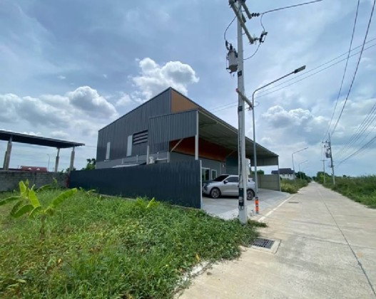 รูป ให้เช่าโกดัง พร้อมสำนักงาน ซอยบงกช 71 คลองหลวง ใกล้ ตลาดไท / พื้นที่ดิน 100 ตารางวา / พื้นที่ใช้สอย 250 ตารางเมตร / รถเทรลเลอร์ เข้าออกได้ - รูปที่ 6/12