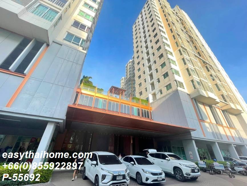 รูป P-55692 ให้เช่า (เซ็นทริค ซีน รัชวิภา) | 1 ห้องนอน 1 ห้องน้ำ | วิวสวน | เฟอร์นิเจอร์ครบ | พร้อมเข้าอยู่ 📞 Line ID: @easythaihome | 085-592-2897 - รูปที่ 2/15