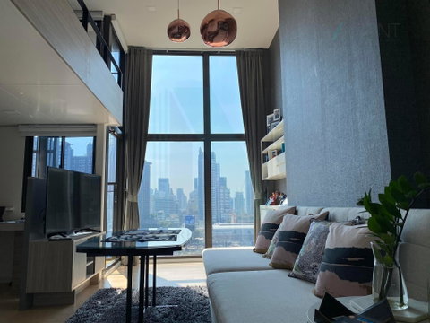 For Rent Condo CHEWATHAI RESIDENCE ASOKE Building 1, Floor 14,Duplex, Room size 39.00 sqm
