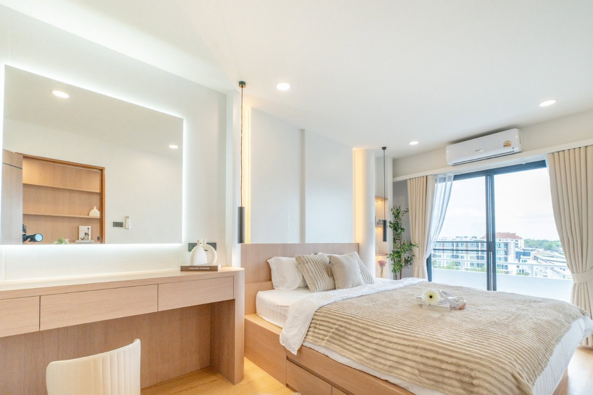 รูป ขาย ชมดอย คอนโด ตึกกลม ห้องสวย รีโนเวทใหม่ วิวดอยและวิวเมือง  (ID:1330CS)  - รูปที่ 4/31