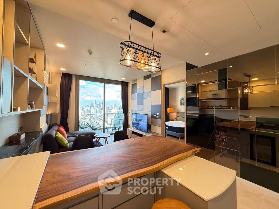รูป คอนโด 1 ห้องนอน ชั้น 35 Magnolias Waterfront Residences ใกล้ BTS สะพานตากสิน (ID 3159615) - รูปที่ 4/28