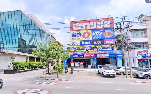 รูป ซอยมิสทีน ที่ดินถมแล้ว1 ไร่ ติดถนนราษฎร์พัฒนา ใกล้กรมที่ดินบึงกุ่ม 900 ม.รพ.รามคำแหง2  400 ตร.ว.  พื้นที่สีเหลือง ย.3 - รูปที่ 3/8