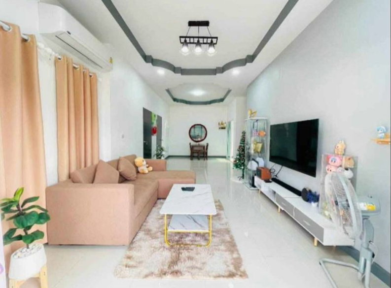 picture Modern detached house with beautiful design and a great location in Nong Bon Daeng, Ban Bueng, Chonburi. - 2/10
