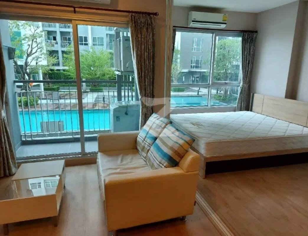 รูป 🏷 P-9732 | The Tempo Grand Sathorn - Wutthakat :  วิวสระว่ายน้ำ ทำเลดี ติด BTS วุฒากาศ 13,000 บ. | Line ID: @easycondoplus | 099-229-6397 - รูปที่ 1/4