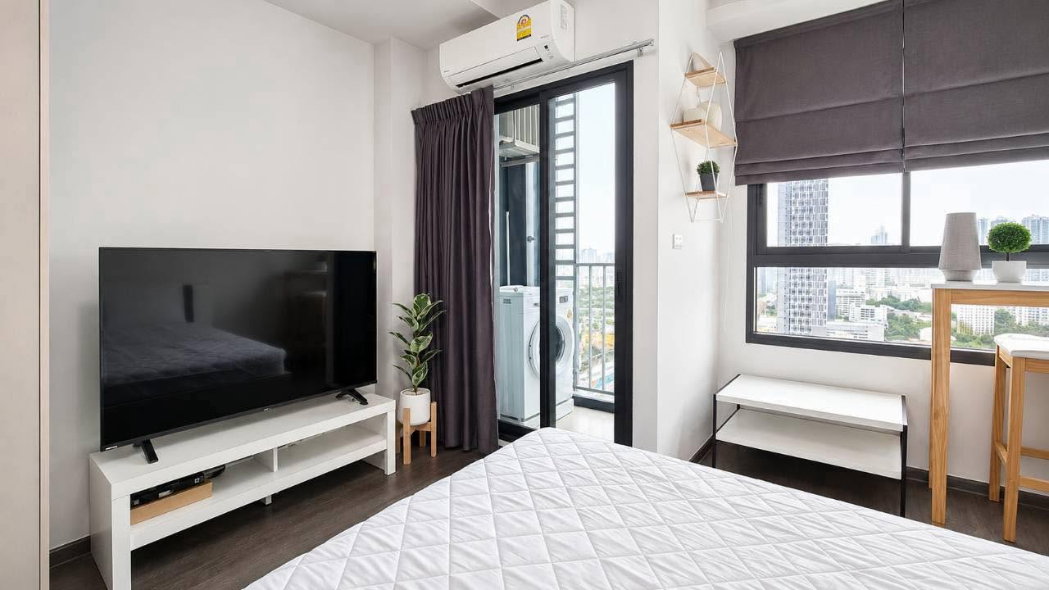 รูป 📍 คอนโดให้เช่า ไอดีโอ สุขุมวิท 93 BTS บางจาก 50 เมตร 26 SQM 13,000Bath Per month - รูปที่ 2/7