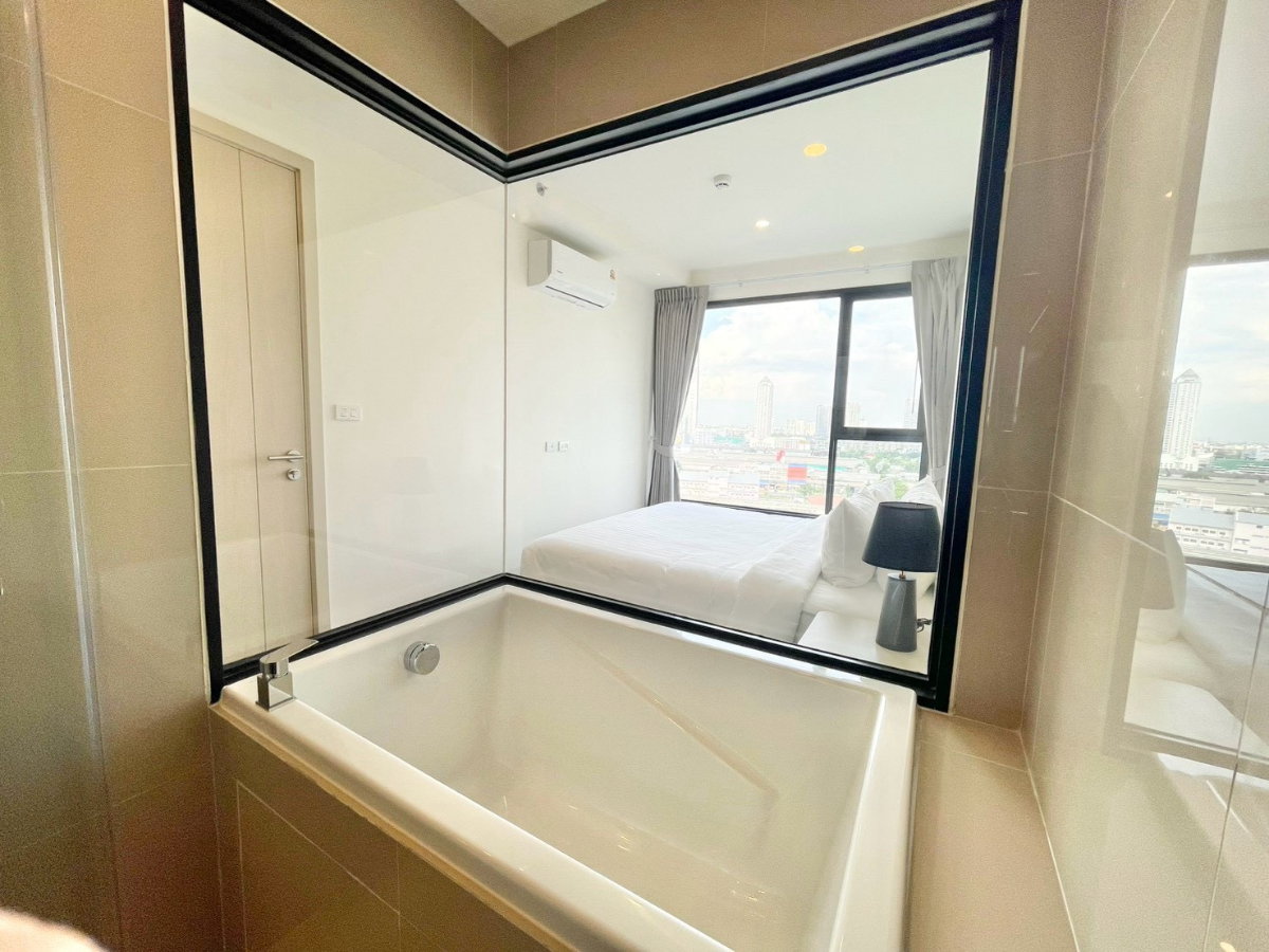 รูป ✨🏙️ ให้เช่า Origin Place Bangna | ห้องใหม่แกะกล่อง 1 ห้องนอน พร้อมอ่างอาบน้ำ ห้องกว้าง พร้อมเข้าอยู่ - รูปที่ 8/10