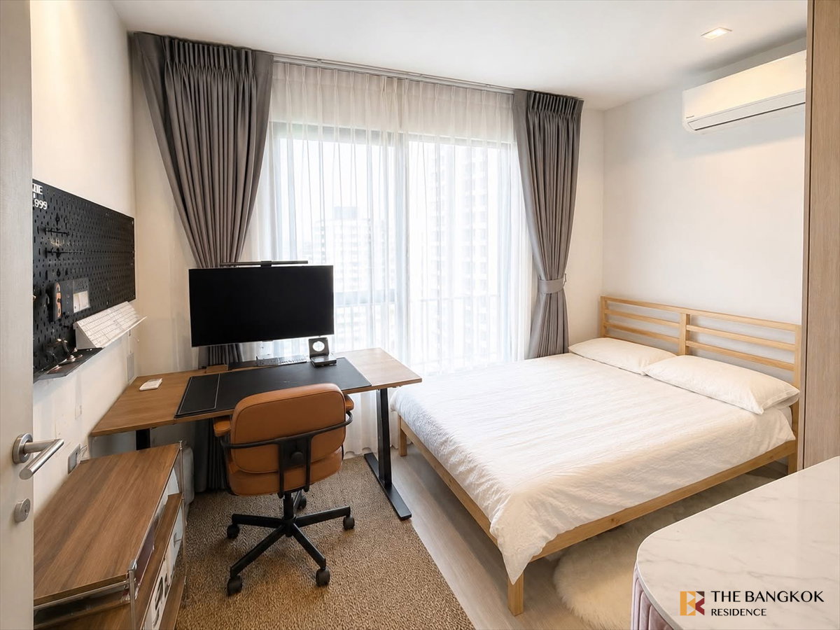 รูป เช่าคอนโด 🌃 Life Asoke - Rama 9 2นอน 60ตร.ม. 42k 🛋️ ห้องสวยพร้อมเฟอร์ครบ ใกล้ MRT พระราม 9 - รูปที่ 4/6