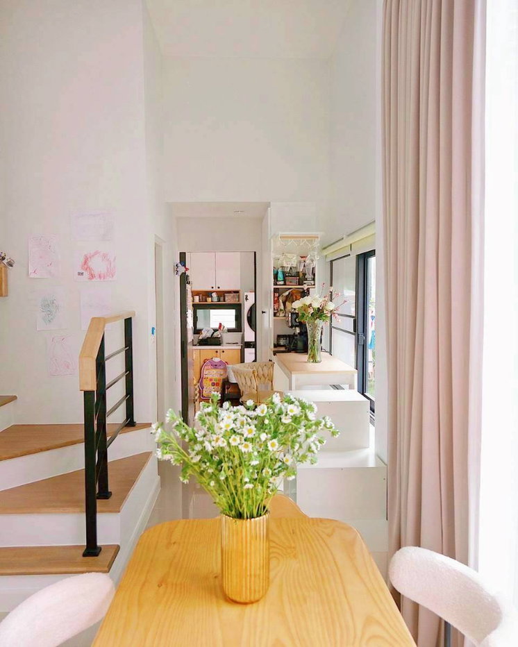 รูป [Smart Home] บ้านแฝดหลังมุม ดีไซน์ Double Volume บ้านกลางเมือง The Edition ปิ่นเกล้า-บรม 2 ใกล้ทางด่วน 15 นาทีถึงจตุจักร - รูปที่ 14/27
