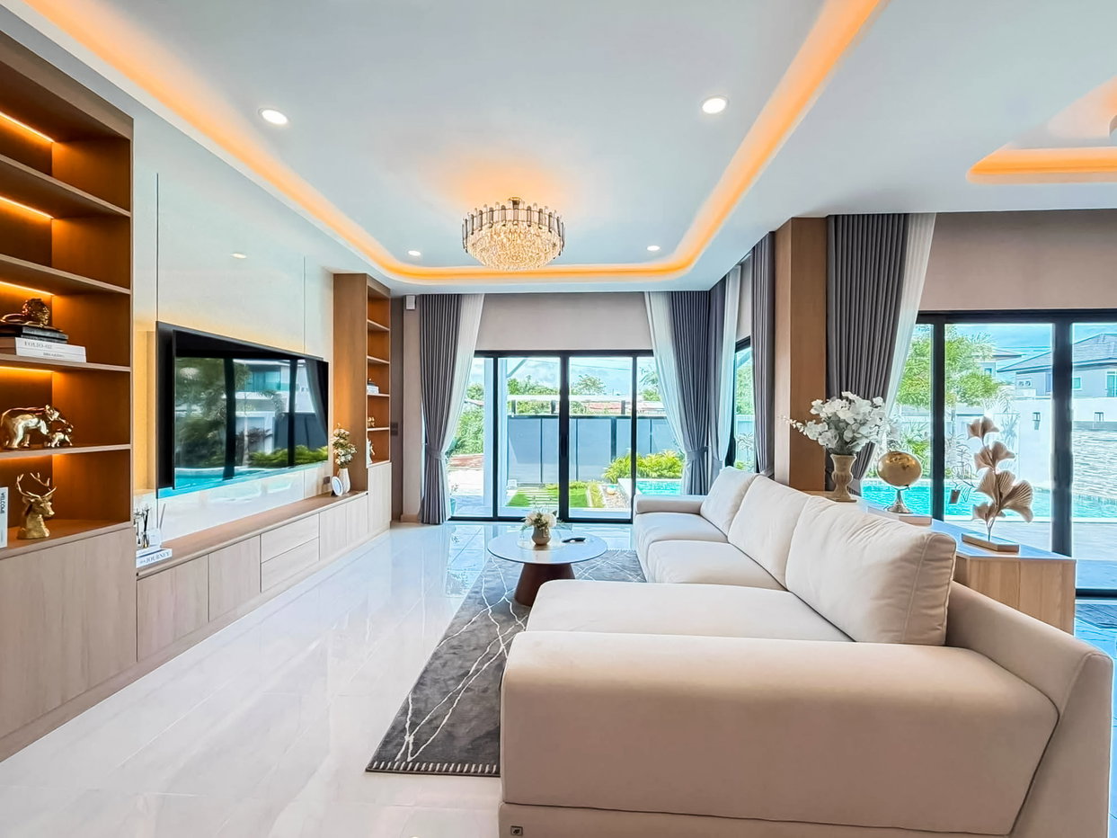 รูป High End 3 Bedroom Pool Villa for Sale Huay Yai Pattaya - รูปที่ 4/22