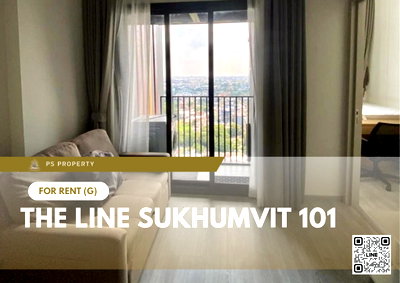 คอนโดให้เช่า : ให้เช่า 🔥 THE LINE Sukhumvit 101 🔥ใกล้ BTS ปุณณวิถี เฟอร์นิเจอร์ และ เครื่องใช้ไฟฟ้าครบ 