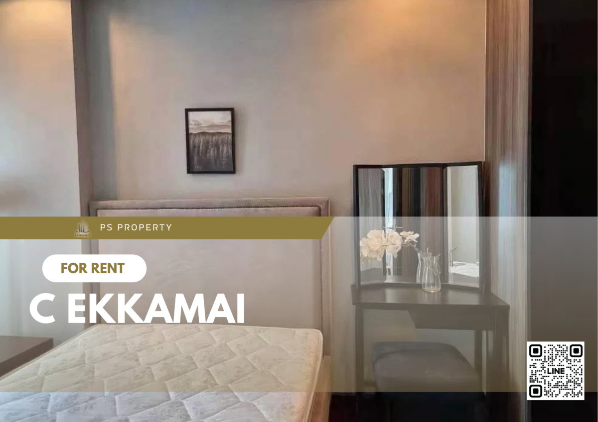 รูป ให้เช่า ✨ C Ekkamai ✨ เฟอร์นิเจอร์ เครื่องใช้ไฟฟ้าครบ ใกล้ BTS เอกมัย - รูปที่ 1/8