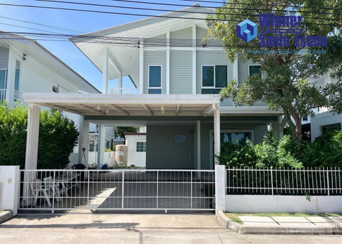 ✅ บ้านเดี่ยวหลังใหญ่ บางนา-บางบ่อ ใกล้ Mega Bangna งบจับต้องได้ คณาสิริ บางนา