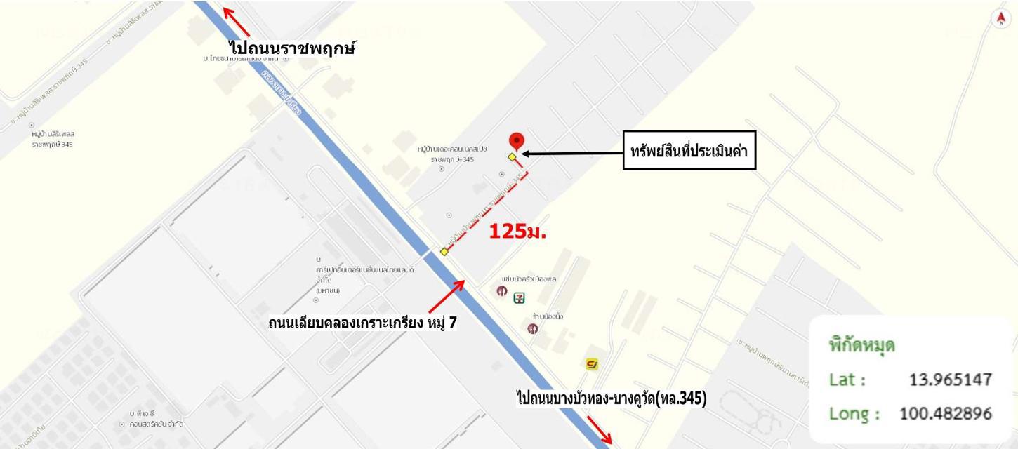 picture TOWN HOUSE 17.4 Sq.w. Muang Pathum Thani Pathumthani for 1.9M - 21/22