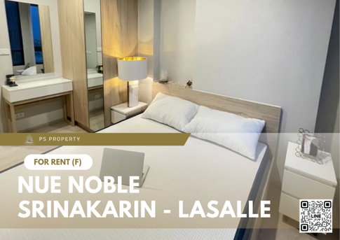 New condo for rent ✨Nue Noble Srinakarin - Lasalle✨ Fully built-in + fully furnished, next to MRT Sri LaSalle Station