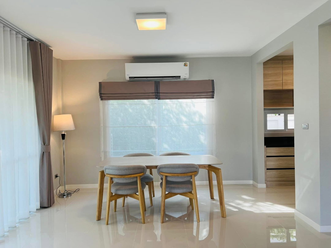 รูป ให้เช่า บ้านสีวลี สันกำแพง 3ห้องนอน1ห้องทำงาน 38,000บาท หลังริม ☎️ 064-792-4426(เบญ) - รูปที่ 2/21