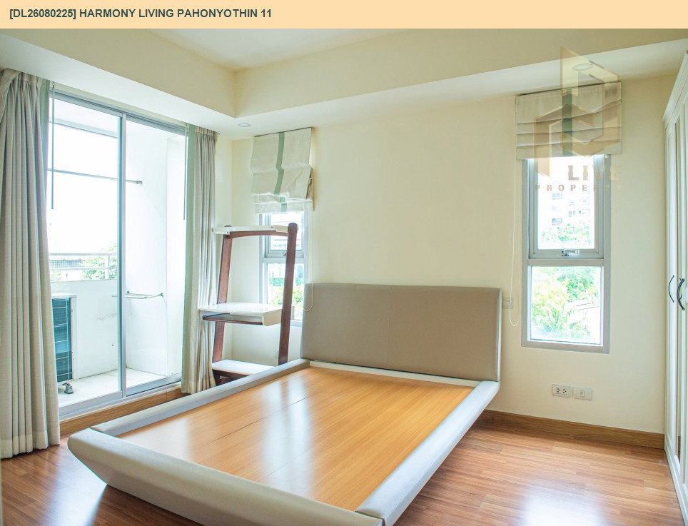 รูป DL26080225 ให้เช่าคอนโด ฮาร์โมนี ลิฟวิ่ง พหลโยธิน 11 (Harmony Living Pahonyothin 11) ใกล้ - พร้อมเข้าอยู่ โทรด่วน 0653619502 LineID @952jdxxk - รูปที่ 6/14