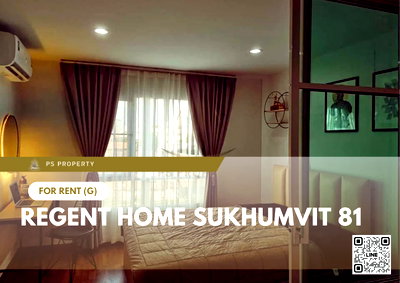 Condos for rent : For rent ✨ Regent Home Sukhumvit 81 ✨ complete furniture and electrical appliances, near BTS On Nut.