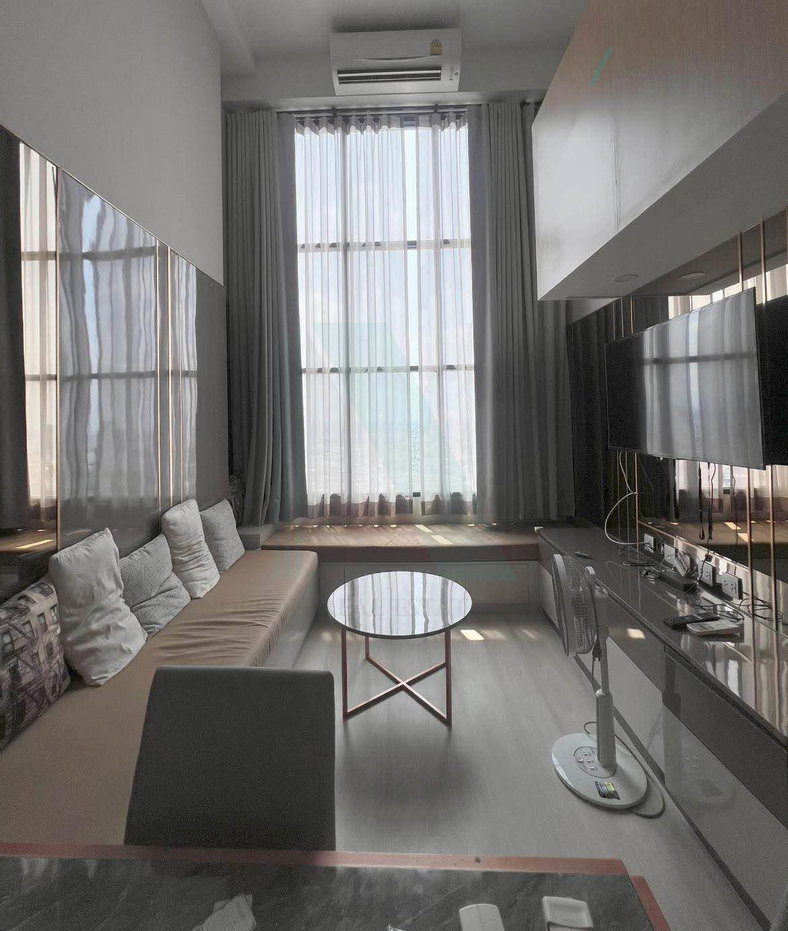 รูป 🚩 ให้เช่าคอนโด ไนท์บริดจ์ ไพร์ม สาทร อาคาร 1 ชั้น 41 Duplex ขนาด 44.00 ตรม ใกล้ Empire Tower - รูปที่ 2/8