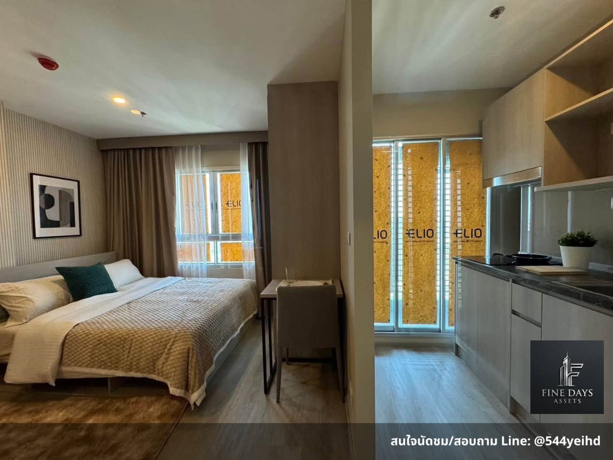 picture FD-083950 | NEW LISTING! HIGH FLOOR — 38th FLOOR  🏢 Elio Sathorn – Wutthakat ✨ New unit available | High-floor view 🔑 Ready for viewing — Book now! - 3/8