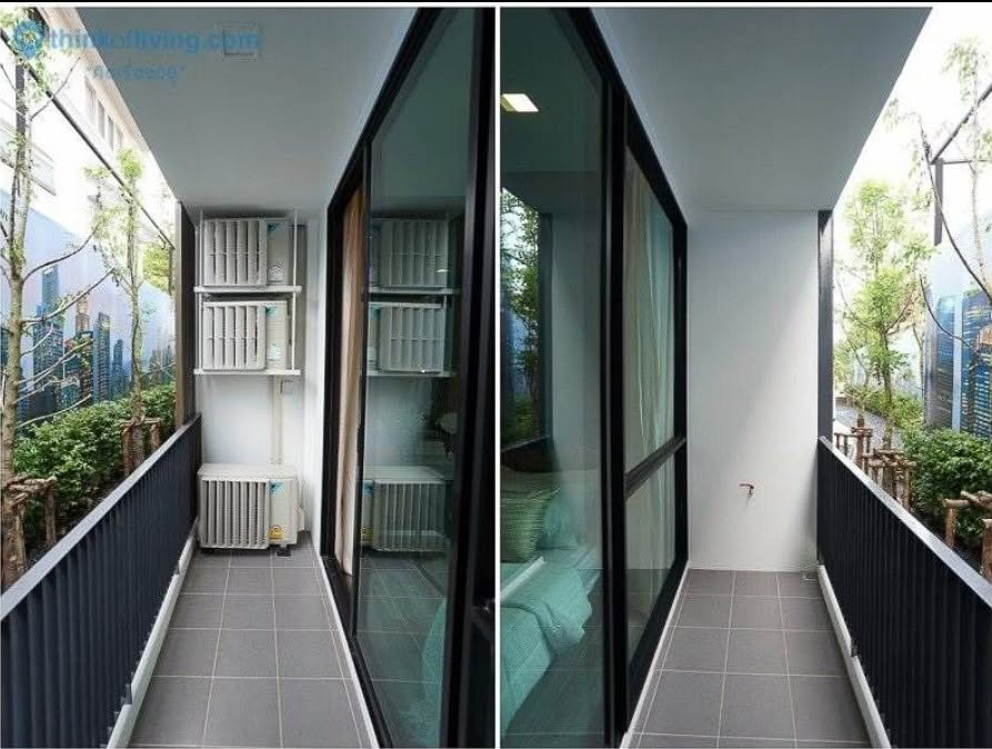 picture [VR0646] 🔥 18,500/Month | Brown Condo Ratchada 32 | 2BR Corner Unit 47.37 sqm 4th Fl. Cat-Friendly | Full Built-in🔥 - 7/8