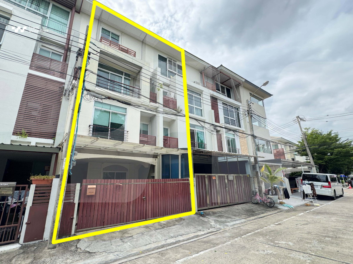 🔥ขายด่วน ทาวน์โฮม4ชั้น🔥Thanapat Haus Sathorn - Narathiwas 24.7ตร.วา 6ห้องนอน/4ห้องน้ำ ตำแหน่งสวย ซอยนนทรี20 ใกล้เซนทรัลพระราม3