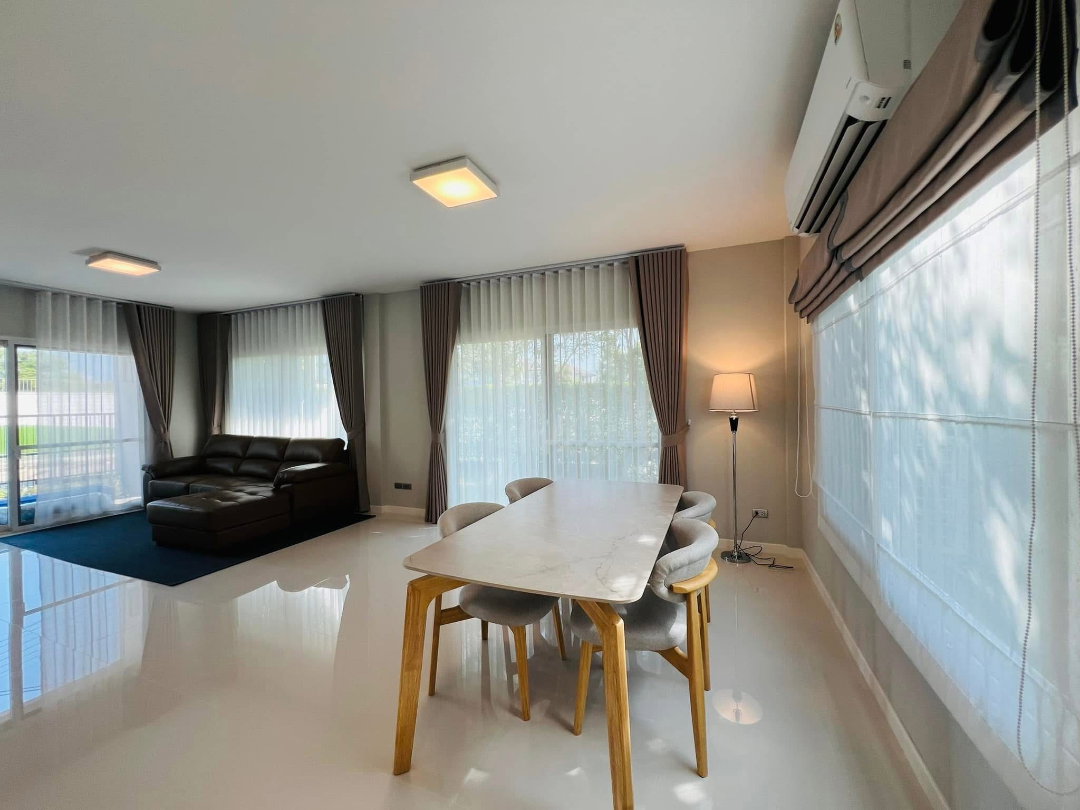 รูป ให้เช่า บ้านสีวลี สันกำแพง 3ห้องนอน1ห้องทำงาน 38,000บาท หลังริม ☎️ 064-792-4426(เบญ) - รูปที่ 13/21