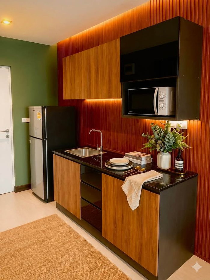 picture 🔥 For Sale | A Space Play Ratchada–Sutthisan – Spacious Pool Access Unit on the Ground Floor Near MRT - 6/8