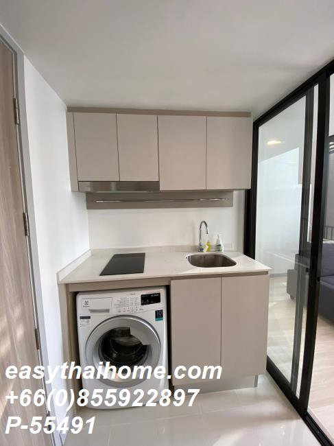 รูป P-55491 ให้เช่า ไนท์ บริดจ์ ไพร์ม สาทร  แบบ Duplex  | เฟอร์นิเจอร์ครบ | ใกล้ BTS ช่องนนทรี | พร้อมเข้าอยู่ 📞 Line ID: @easythaihome | 085-592-2897 - รูปที่ 7/12