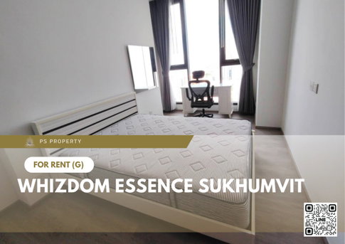 ให้เช่า 📍 Whizdom Essence Sukhumvit 📍 เฟอร์นิเจอร์ และ เครื่องใช้ไฟฟ้าครบ ใกล้ BTS ปุณณวิถี